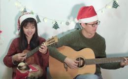桃子鱼仔《圣诞结》ukulele教学附谱