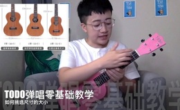 如何挑选尤克里里 TODO零基础弹唱教学-第一集