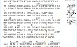 干杯尤克里里谱 五月天 F调和弦ukulele谱(白熊音乐)